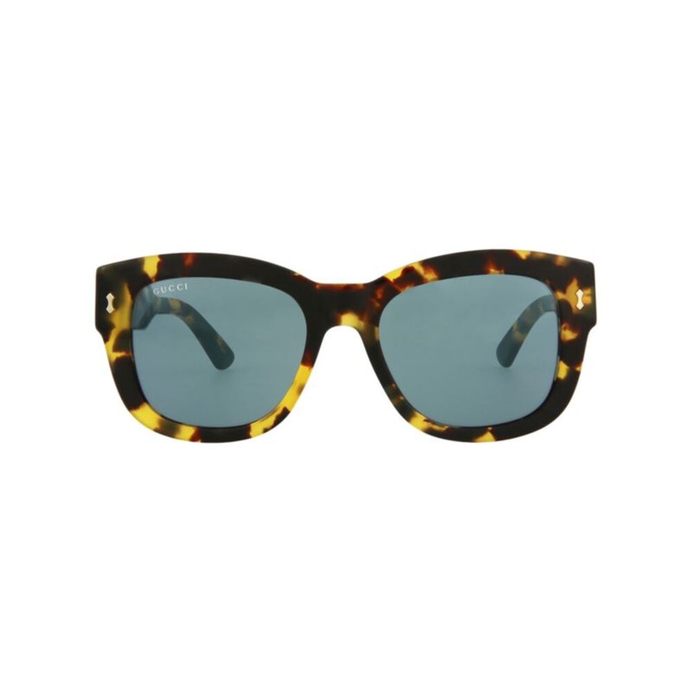Gucci Square-Frame Bio Acetate Sunglasses Brown Mens
